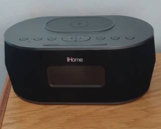 iHome iWBT Bluetooth Bedside Speaker with Wireless Charging and Apple Watch Charger
