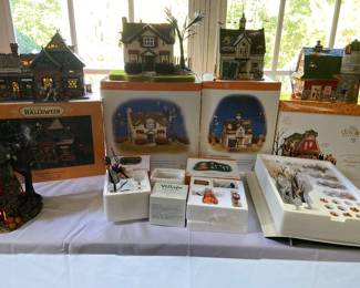 Snow Village Halloween