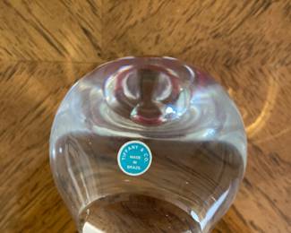 Tiffany & Co crystal apple