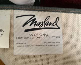 Masland nylon rug