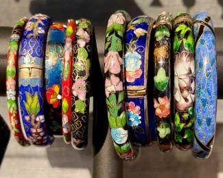cloisonne bangles