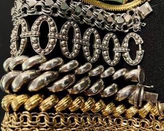 signed sterling bracelets