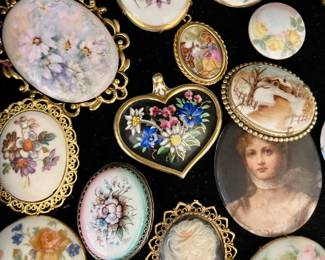 hand painted porcelain