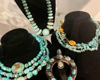 Native American and other sterling