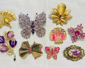 vintage brooches