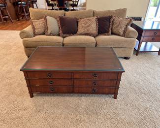 Huntington House sofa & oversized chair w/ ottoman