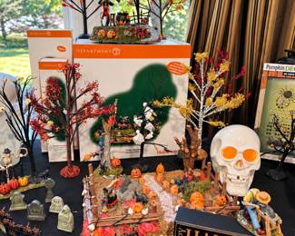 Department 56 Halloween houses