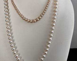 Faux Pearls