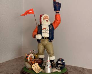 Broncos Christmas Santa