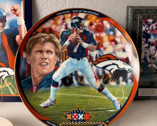 Elway Collectible Plate
