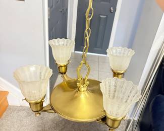 Brass Chandelier