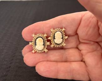 Cameo Earrings