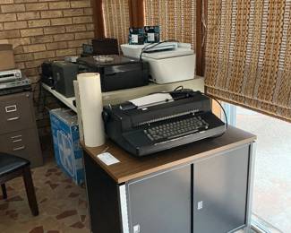 Typewriter desk