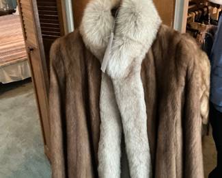 This is a Mink with a fox collar is gorgeous