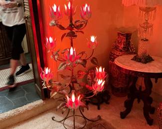 This is a lotus lamp. It is absolutely beautiful.