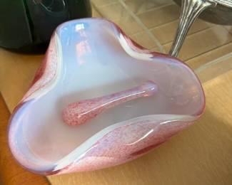Murano glass bowl