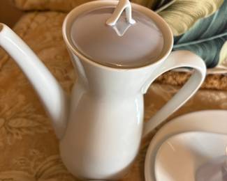 Rosenthal lilac mother of pearl dinnerware