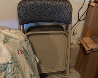 Metal chairs