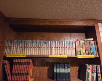 Bobbsey Twin, Child Craft, Popular Science, Walt Whitman books