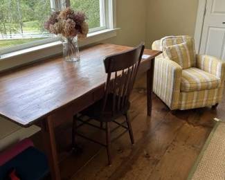 large breadboard tavern table