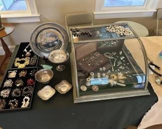sterling and a small assortment of jewelry
