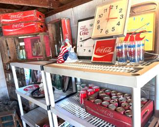 Vintage Coca Cola merch