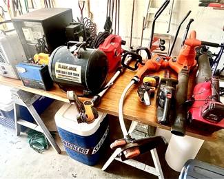 Power tools of all kinds.