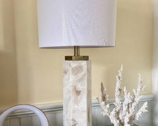 #21A & 21B- $60 Each -One of two decorative lamps light up inside 28Tx14D