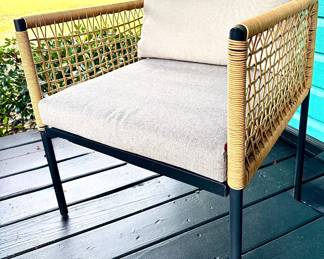 #54A - $50 each - Outdoor chair 25x20x33