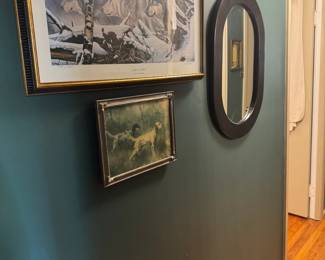 "Into the Mist" another signed and framed piece by Daniel Renn Pierce