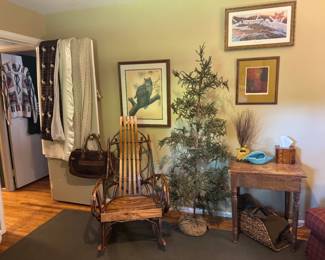 Very cool Amish Bentwood Hickory rocker, GORGEOUS! COMFORTABLE!