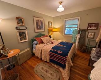 There are two full size beds here. Both have newer mattresses and are both very clean