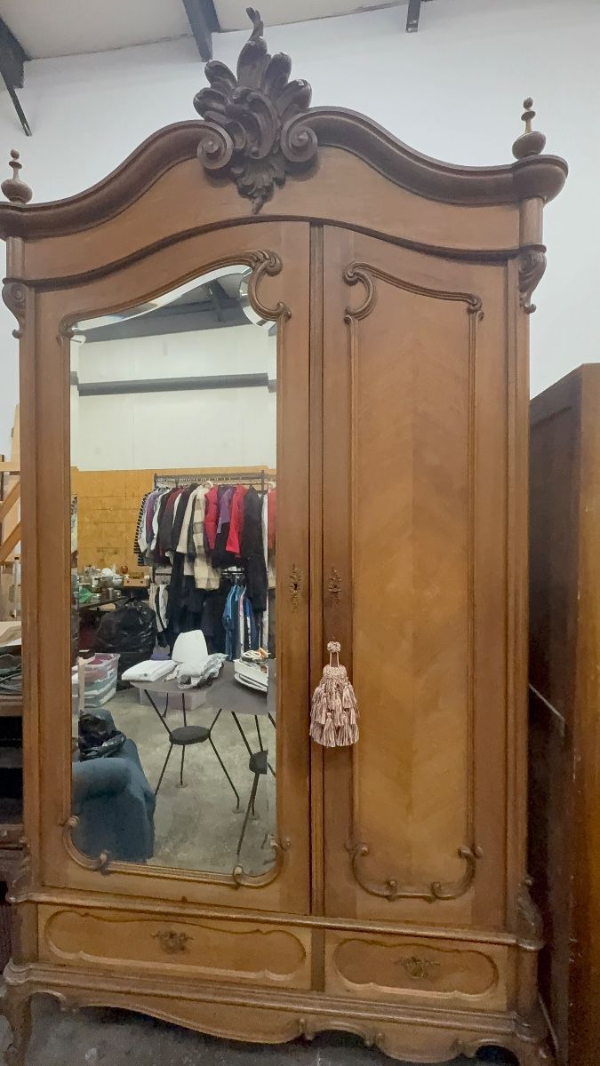 Outstanding armoire 8’ tall