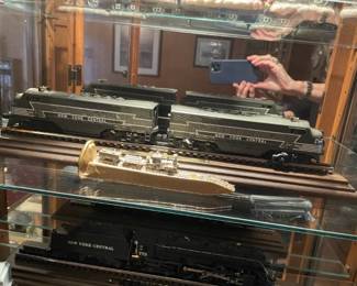 "New York Central" Collectible Train; RR Tie Collectible
