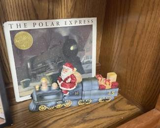 The Polar Express and Santa on train plugin