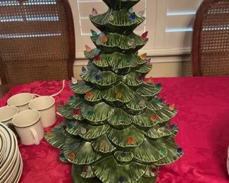 Christmas tree, Ceramic