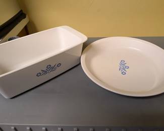 Vintage Corning Ware Baker & Pie Plate