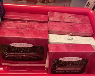 Hallmark Ornaments (trains)