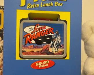 No! It's not Free! collectible The Lone Ranger Retro Lunch Box