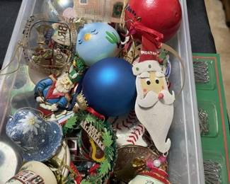'Travel' Ornaments - Collection from places they traveled. Fun ornaments