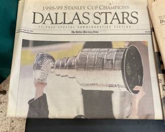 Dallas Morning News - Dallas Stars wins Stanley Cup