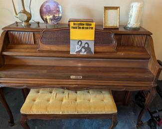 Kimball Piano; Piano Bench