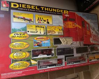 'Diesel Thunder' Train in Box - does not appear to have been open or played with