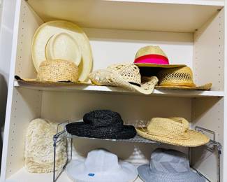 But of course there are more hats too.