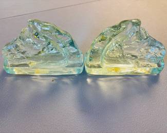 No horses were injured in the making of these bookends.