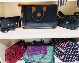 More purses than I have clothes.