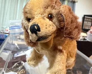 Rare Steiff cocker spaniel puppy