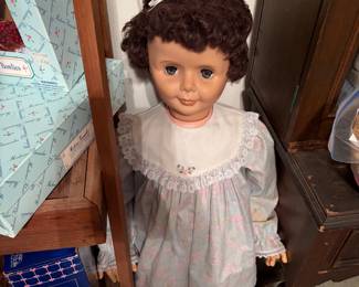 Rare 1960's Canadian Reliable Doll 36" tall