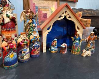 Enesco Jim Shore Heartwood Nativity in original box!