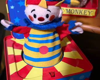 Vintage Jack in the box clown